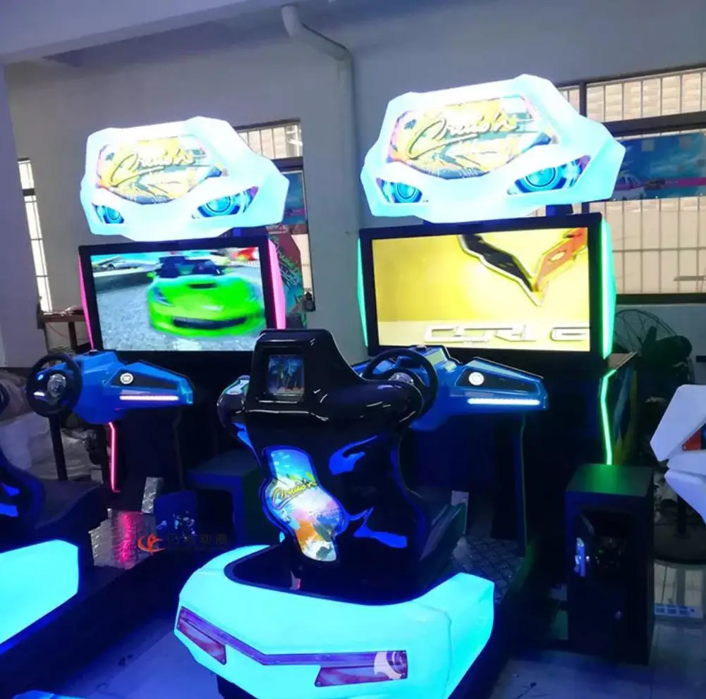 Лидер продаж динамическая Гоночная машина Dreamland с ЖК-экраном 42 дюйма игровой автомат для супервождения Игрового Центра