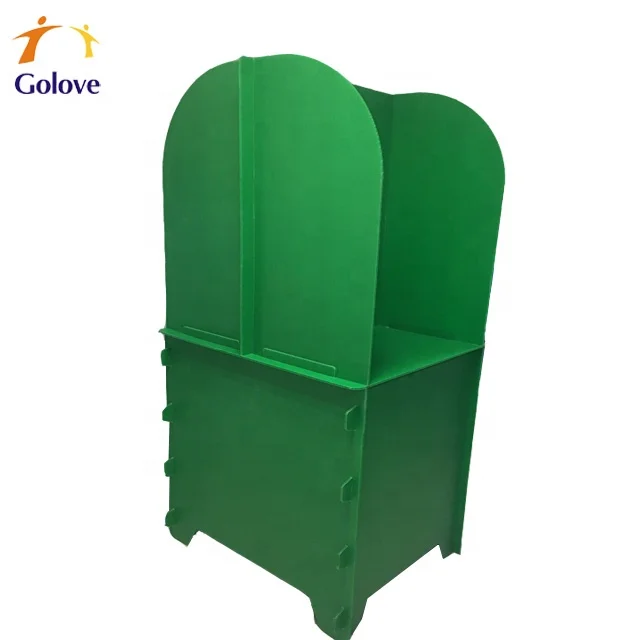 One person metal polling booth ,voting booth for election