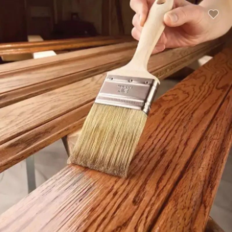 Outdoor Weather Resistant Mildew Proof Waterborne Wood Wax Oil Wood Lacquer Paint for Wood Floor
