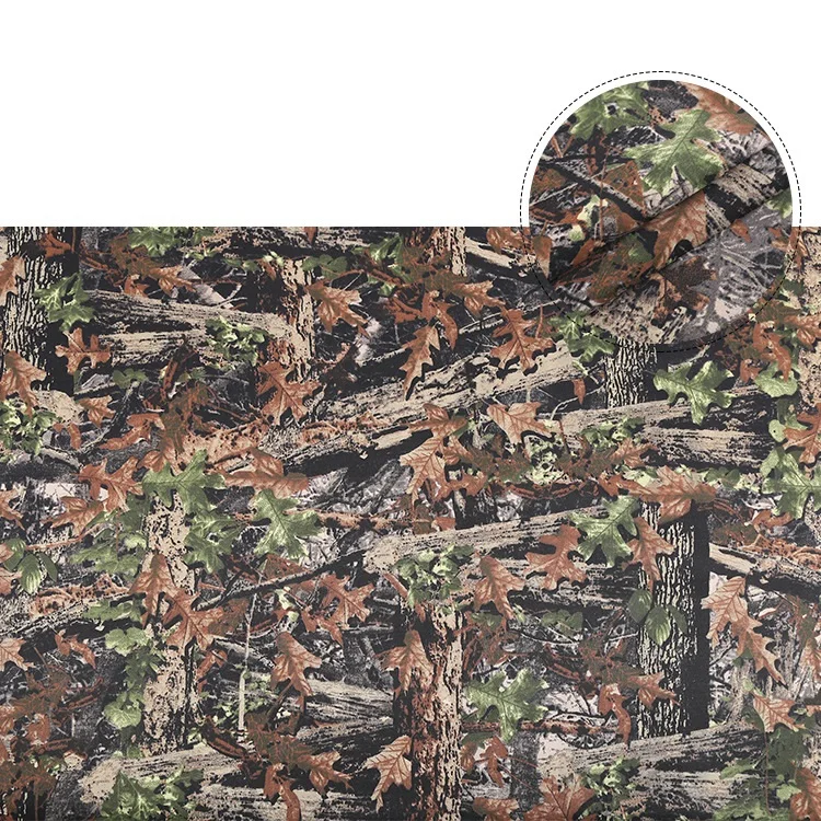 polyester camouflage fabric 600D  oxford for garment uniform bag overalls