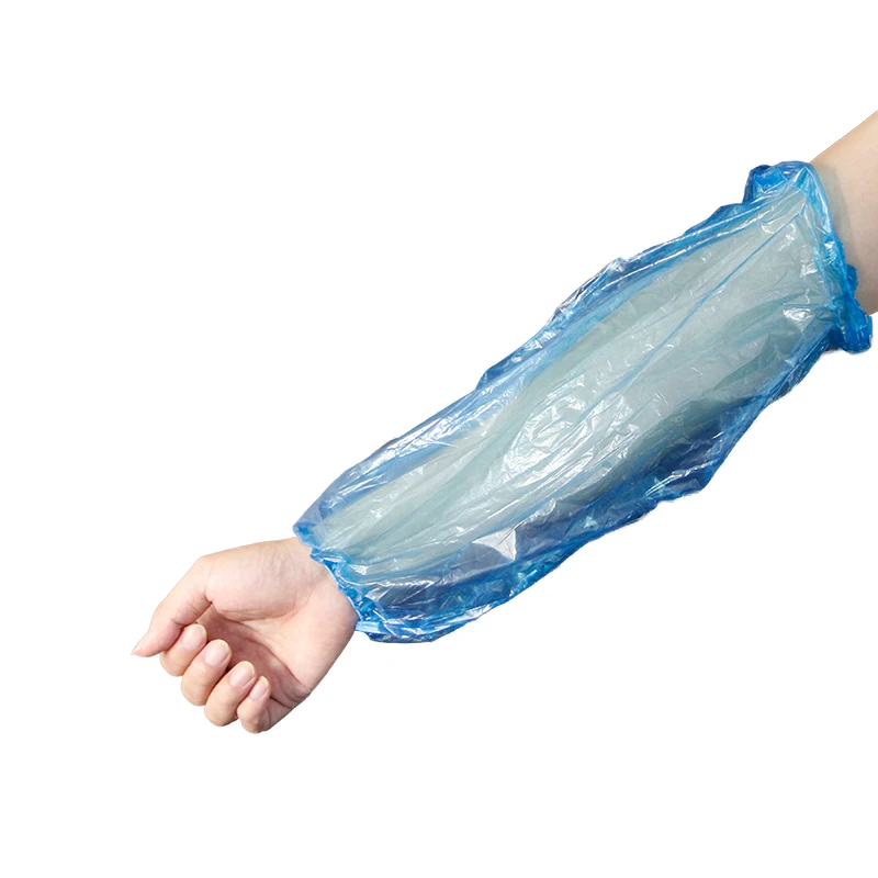 Оптовая продажа одноразовые пластиковые нарукавники ldpe водонепроницаемые пылезащитные