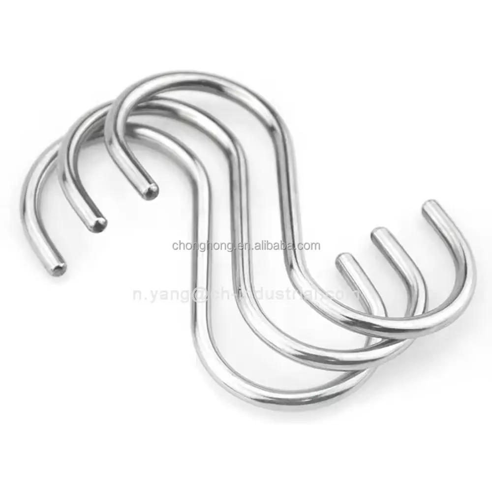 Многофункциональный крючок S-образной формы многофункциональный S-типа крючки 304 нержавеющей стали для ванной комнаты офиса и кухни