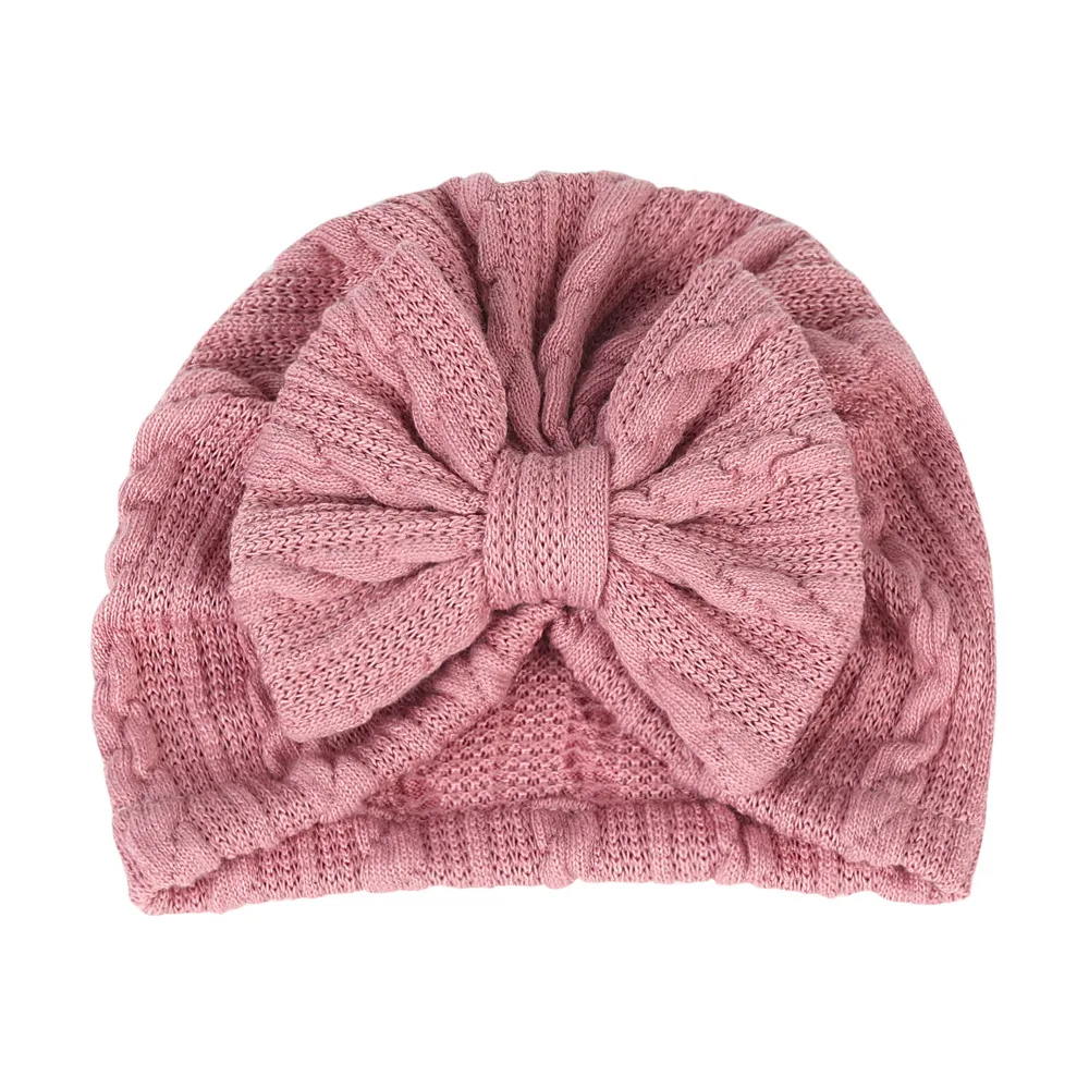 Infant Baby Girls Knot Hat  Newborn Spring Autumn Cute Princess Baby Girl Headwraps