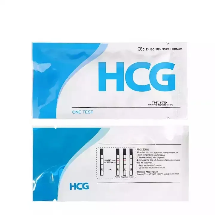 Best Selling Cheap Accuracy Rapid Easy to Operate Self HCG Pregnancy Urine Test for Home Use