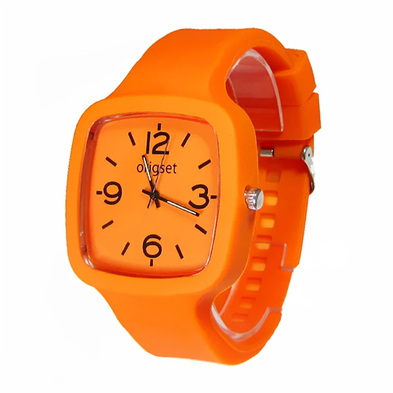 Newest Super Thin 5ATM Waterproof Japan Movement Good Quality Watch Interchange Strap Customs logo watch analog silicone watch