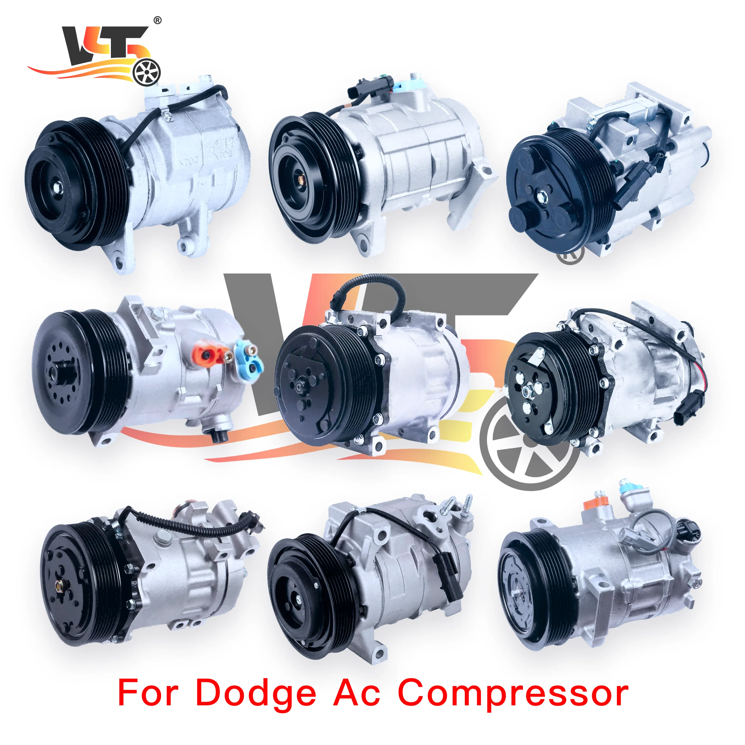 Compressor Ac Car For 2020 Dodge Charger Ac Compressor For Dodge Caravan Caliper Compresor For Ford Ranger Ram Jeep Compass