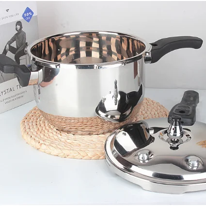 Pressure cooker 6L online sales as seen on TV RTS for gas and kitchen with safety valve easy to operate portable long life