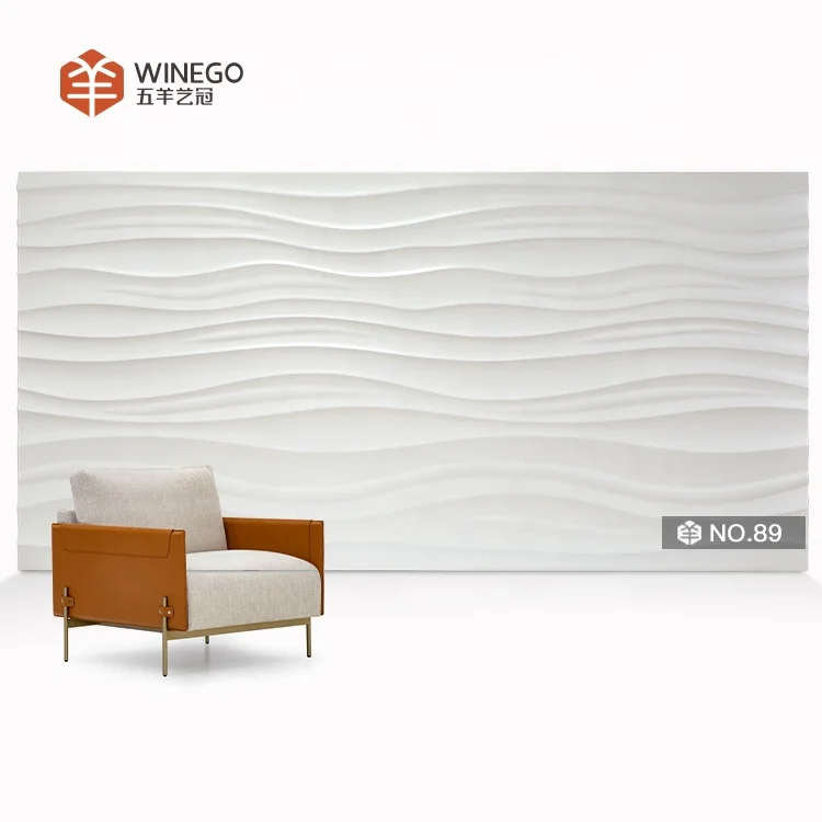 3D Wave High Standards Classic Room Interior  Home and Office Decoration Wall Panel Decorative wall Covering Panels