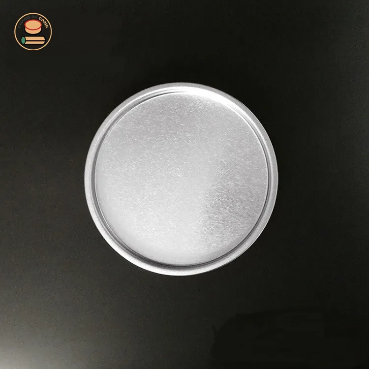 ID65mm 211# Gold Silver Iron Round Can Cover Bottom Caps Tin Lids Tinplate for Paper