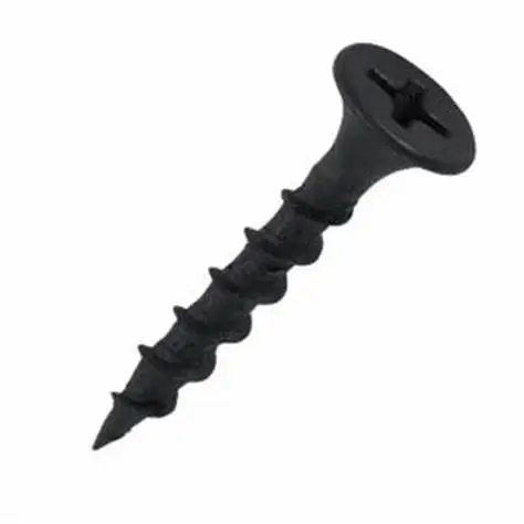 
Factory Wholesale Coarse Thread Galvanized Gypsum Mnufacturer Supply Bugle Head Black Gypsum Board Screw Drywall Screw 