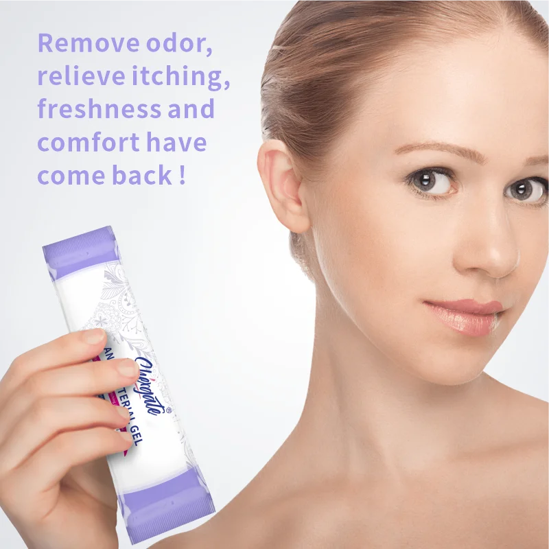 individual wrapped portable famale chilly antiseptic vaginal wash cream care gel balanced ph