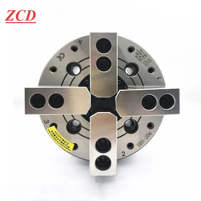 ZCD 4 кулачковый патрон a6 гидравлический 5 6 8 10 12 15-дюймовый мощный патрон токарный станок с ЧПУ