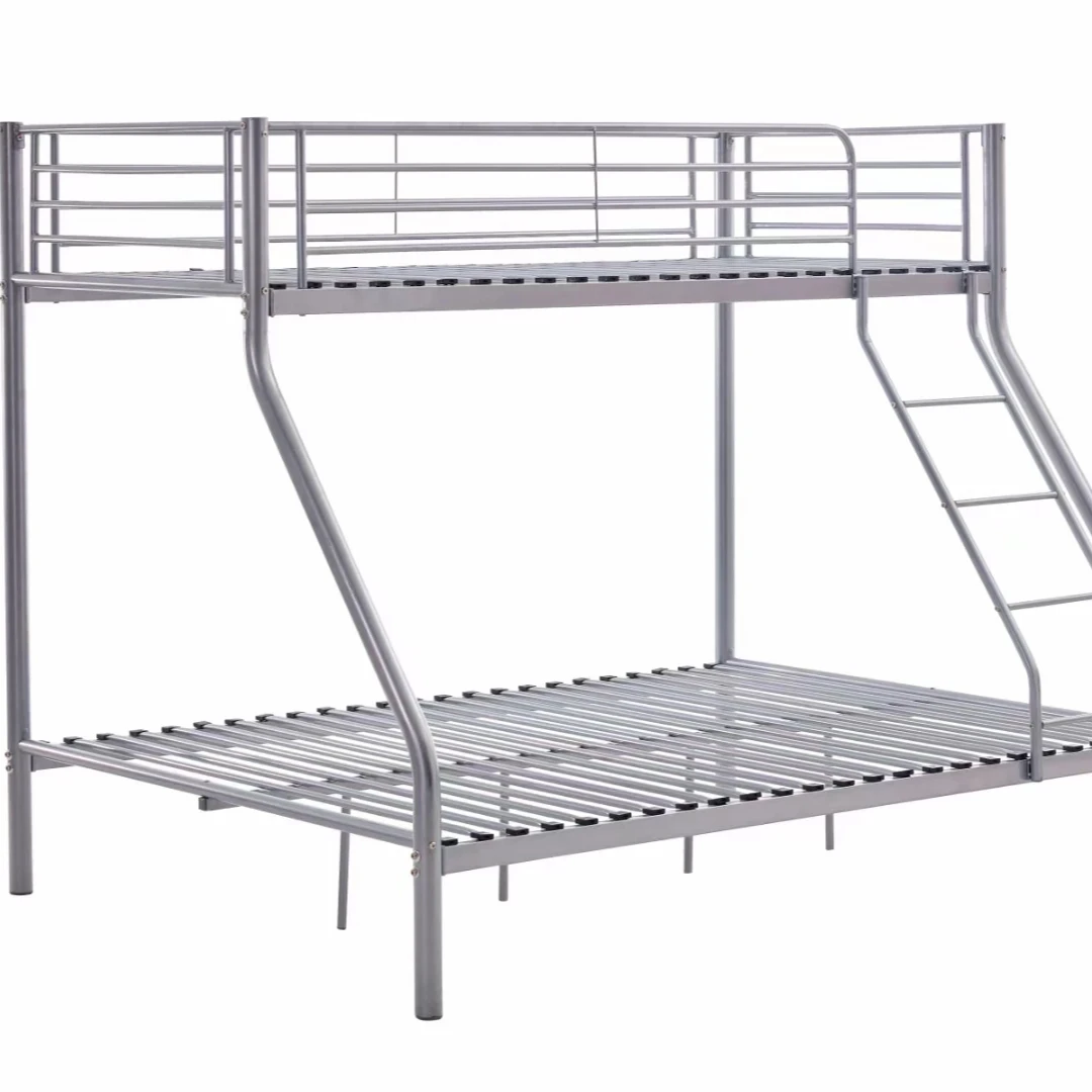 metal iron frame double decker bed metal dormitory bed composite bed