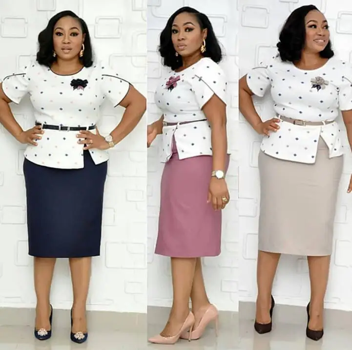 cy13167a  Clothing Factory Sale Women Elegant Office Dress Traditional African Fashion Designs Plus Size Dress