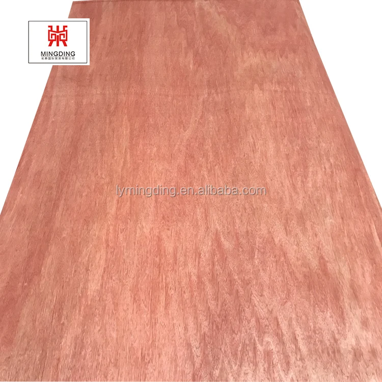 1220*2440 mm bintangor face veneer from China ice candy veneer 0.25 mm thick