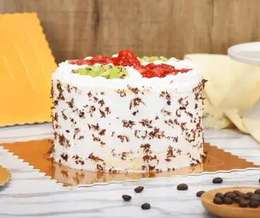 Wholesale Reusable Food Grade Round Golden Cardboard Cake Base Paper Plate Thickened Cake Tray Plate