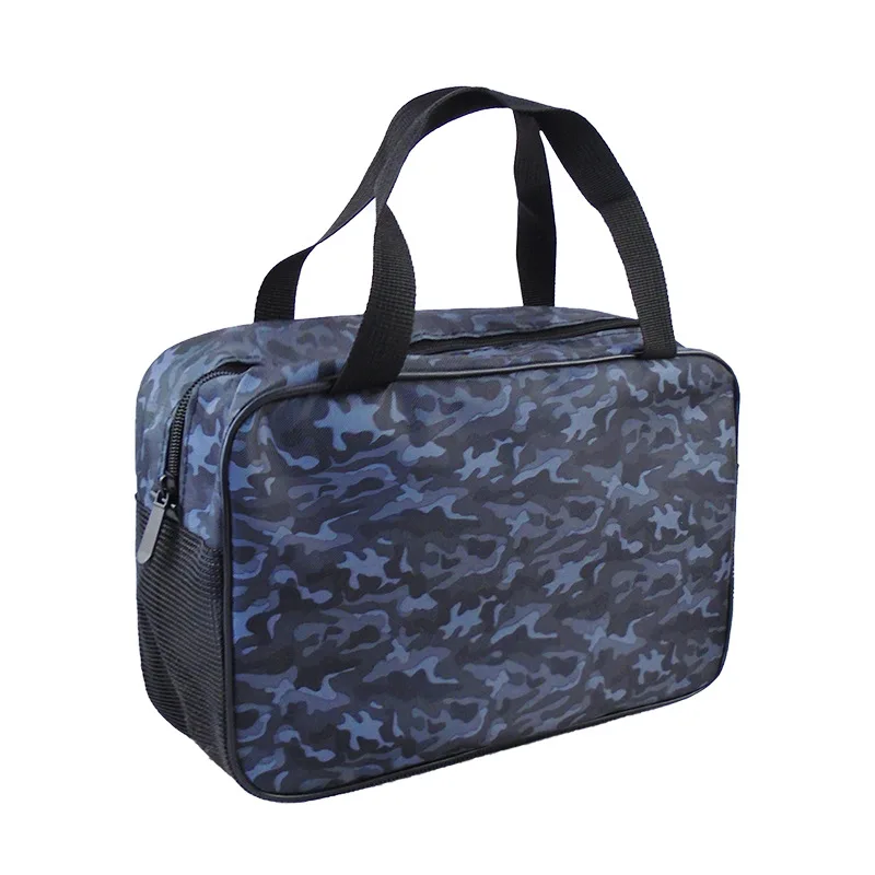 Factory Wholesale Waterproof Travel Toiletry Bag Cute Corduroy Cosmetics Bag Large Makeup Bag with Handle