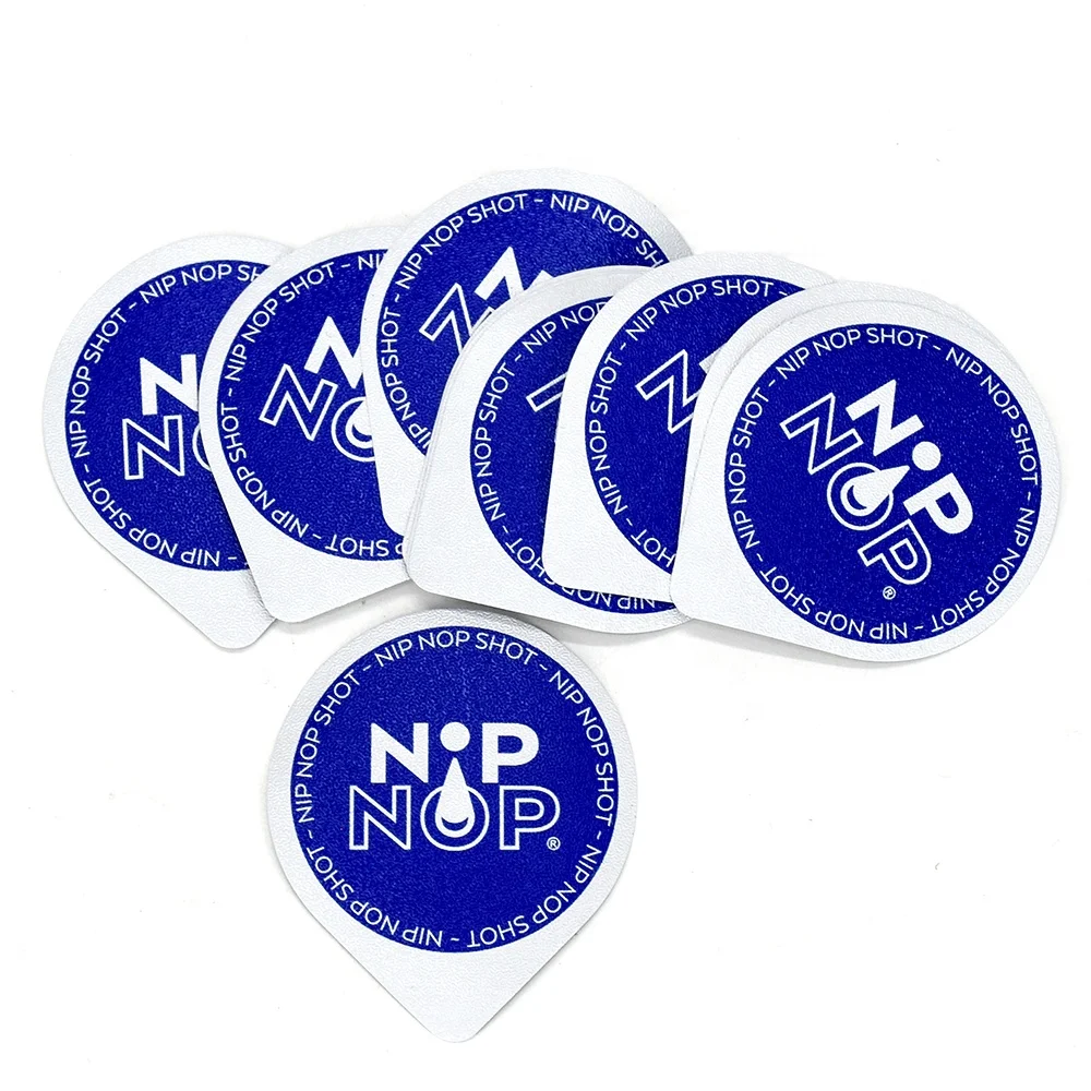 Luckytime Custom heat sealing laminated  die cut aluminium foil lid for cups