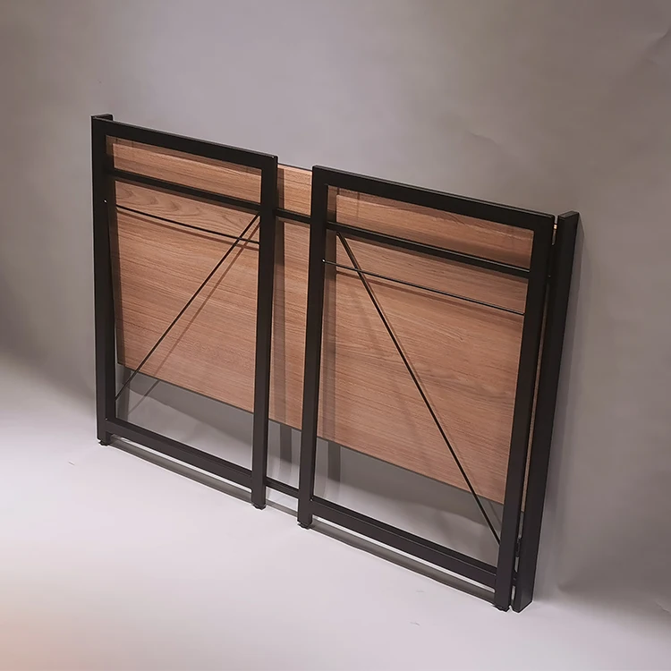 Компьютерный стол деревянный стол дизайн коричневый складной столик для ноутбука для офис Рабочий Стол изучения письменного