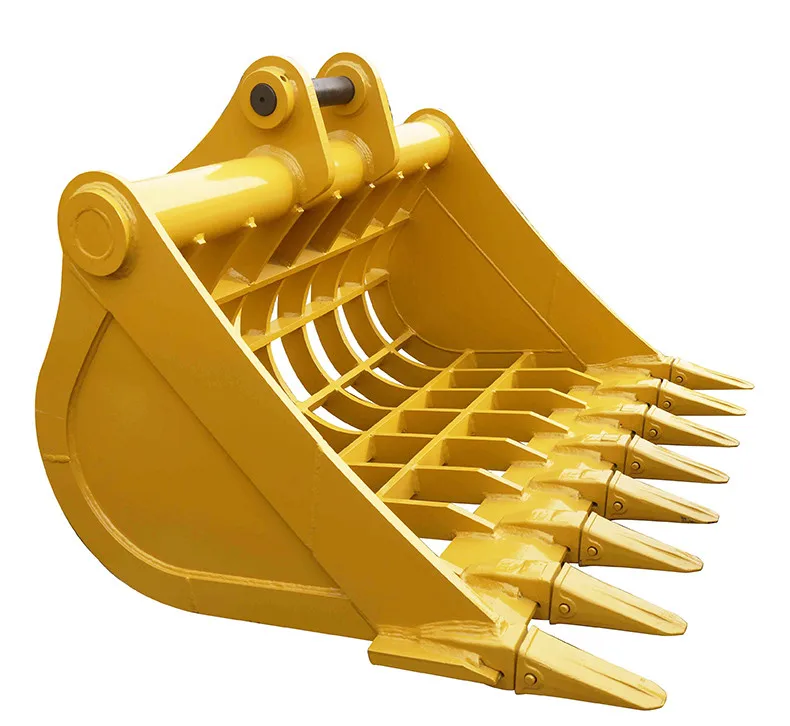 Chinese factory supplier digger spares parts skeleton bucket for EX200 excavator on hot sale