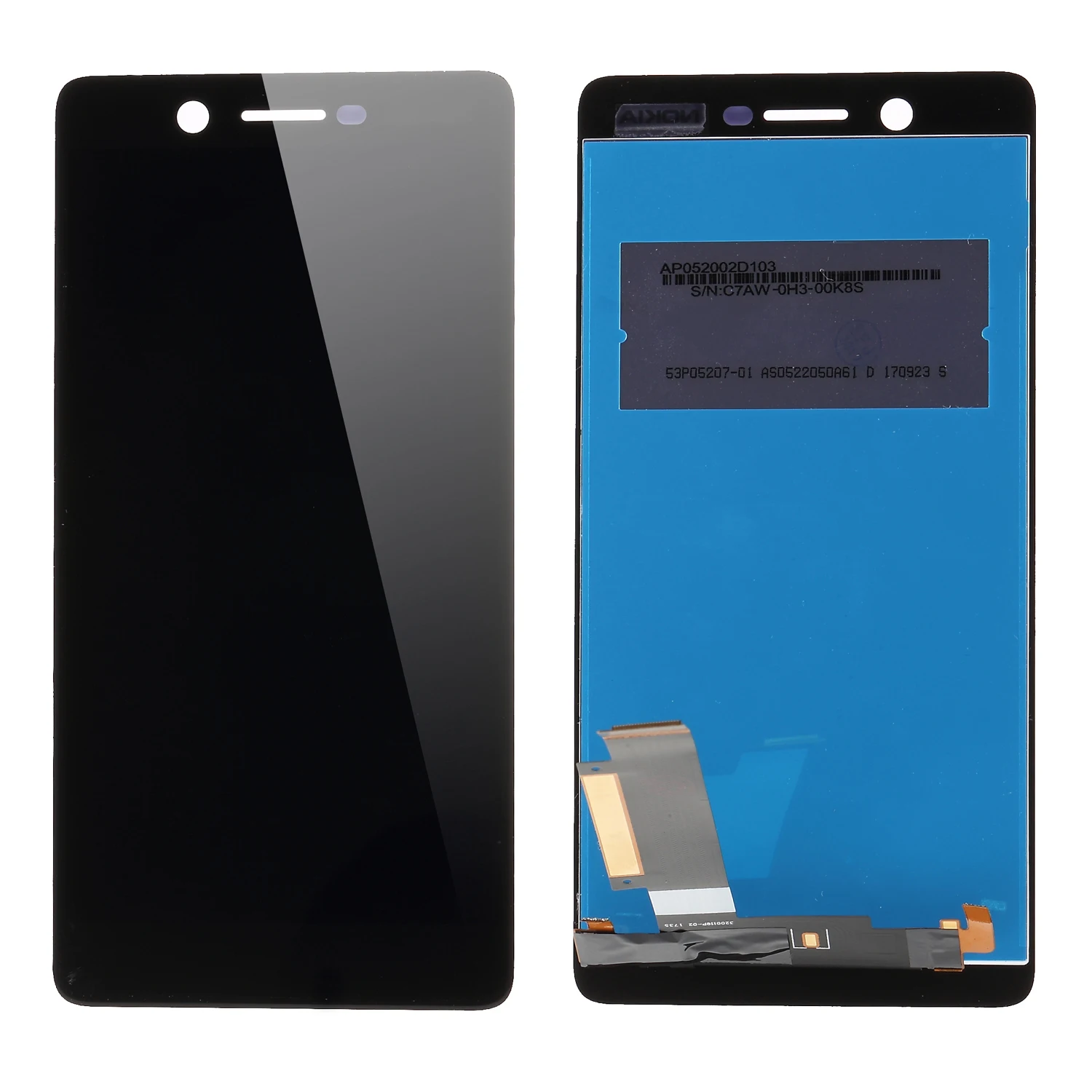OEM ЖК-экран и дигитайзер в сборе для замены для Nokia 7