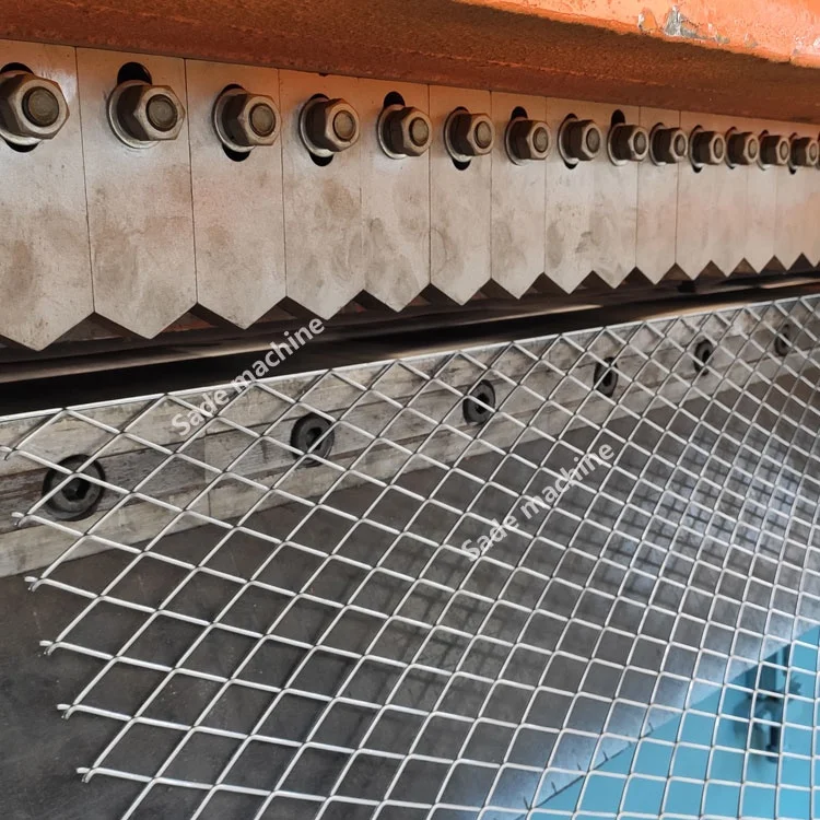 aluminum small hole expanded metal  mesh machine for gutter guards