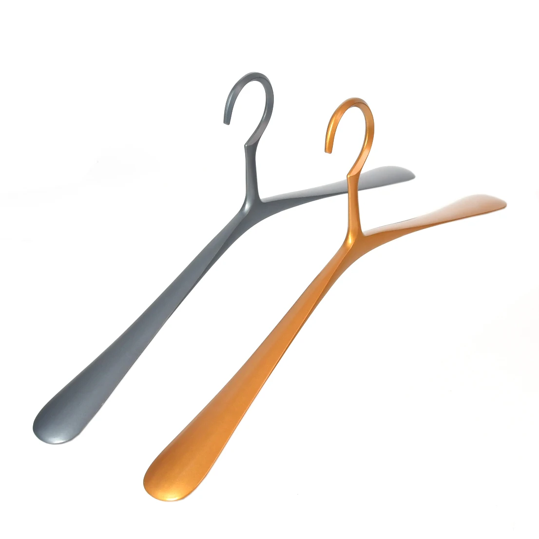 Deluxe Wide Shoulder Aluminum Hangers Heavy Duty Aluminum Coat Hangers for Display