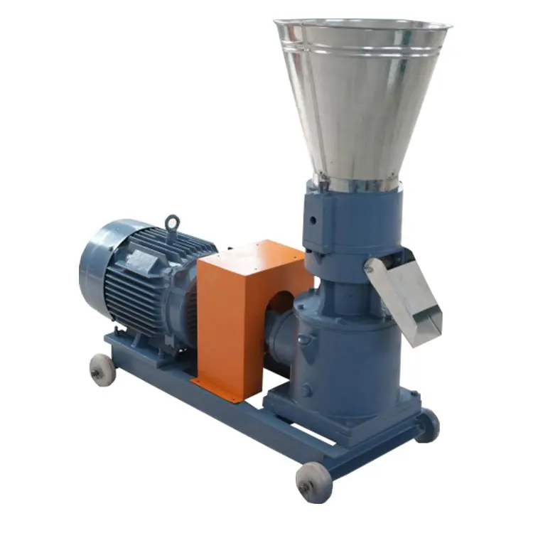 Chicken Sheep Cattle Animal Poultry Farm Production Pelletizer Making Processing Of Animal Feed Pellet Mill Machine