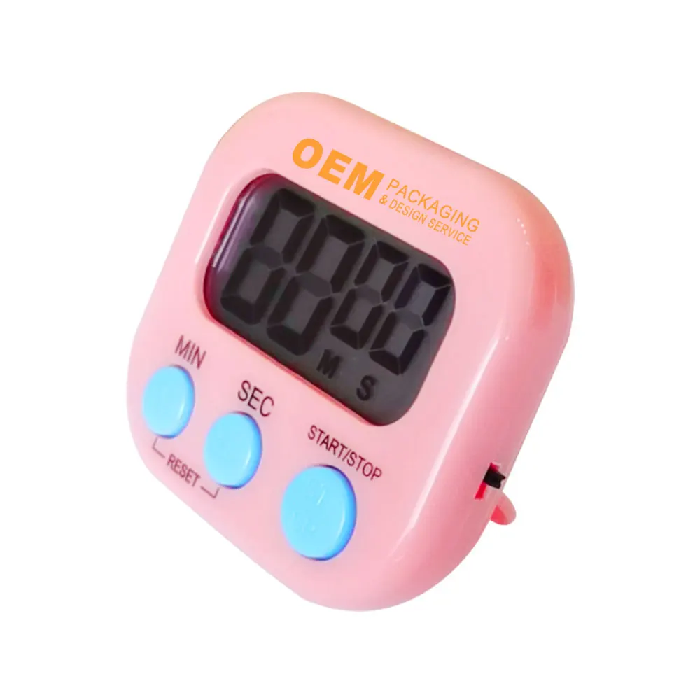 Baking Tools Timer Kitchen Louder Alarm clock Student stopwatch big screen alert timer