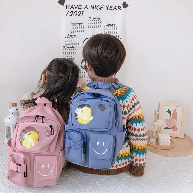 Children Backpacks Kindergarten Schoolbag 3D Cartoon Bow Children School Bags Girls Boys Backpack for kids
