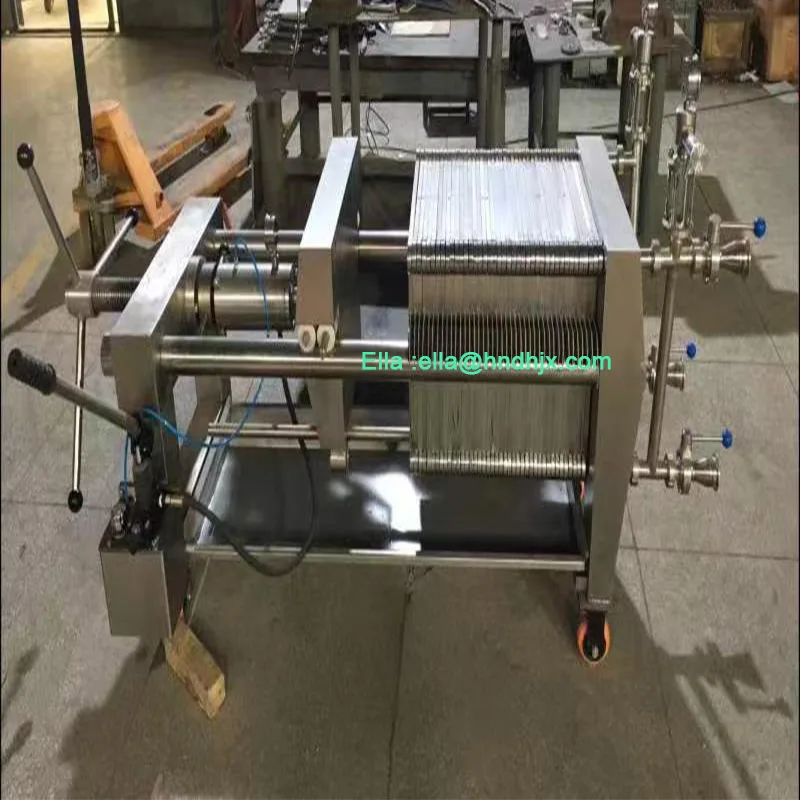 Industrial Filtration Equipment Sheet Filter 40x40CM solid-liquid separation filter press