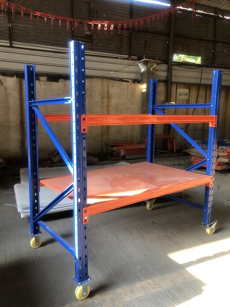 rack warehouse storage medium duty 300kg long span racking system storage shelving metal heavy shelf wheel storage rack