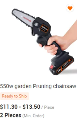 pruning chainsaw