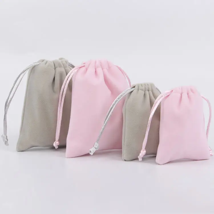 Small Twill Cotton Canvas Fabric Muslin Drawstring Bag With Custom Logo Printed