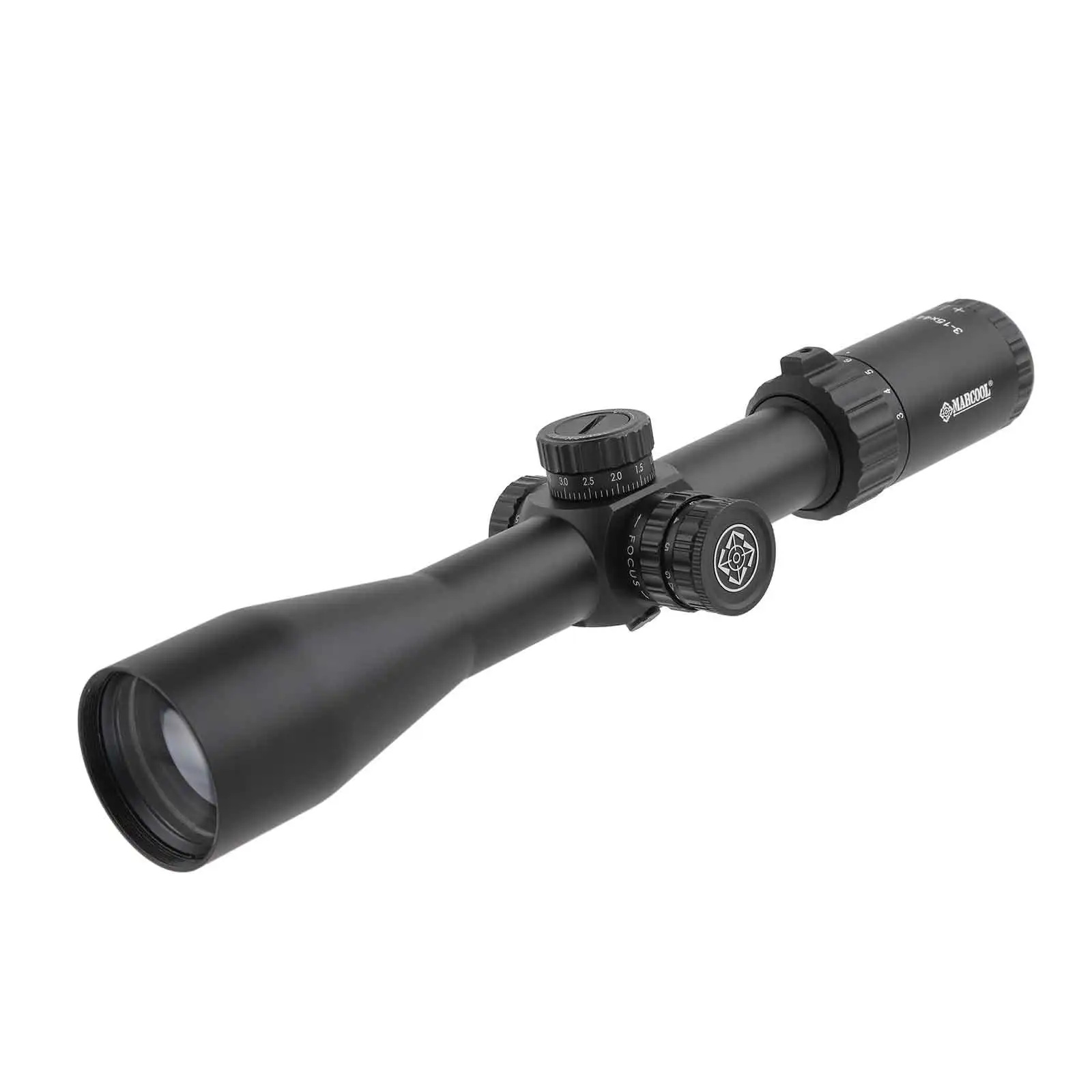 Marcool Assailant 3-15x44 IR Telescope Long Range Scope Hunting Scope & Accessory