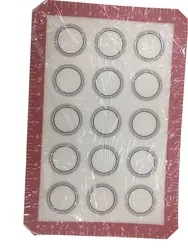 Антипригарный термостойкий силиконовый коврик для пиццы с индивидуальным логотипом и размером