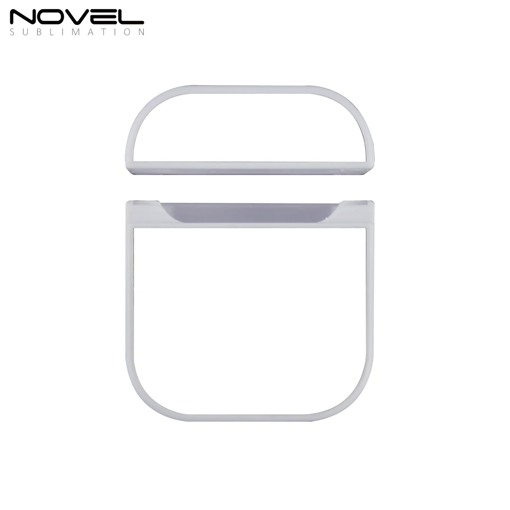 Beautiful Sublimation Blank 2D PC Earphone Case For Airpods Pro , Airpods 1/2