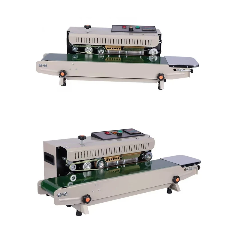 Yaomatec  Automatic Horizontal Plastic Film Bags Heat Sealing Machine Continuous Band Sealer