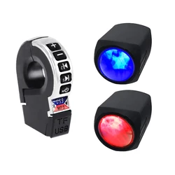 Заводская горячая Распродажа BT аудио с переключателем руля с USB зарядкой мотоциклетный Руль аудио браслет аудио