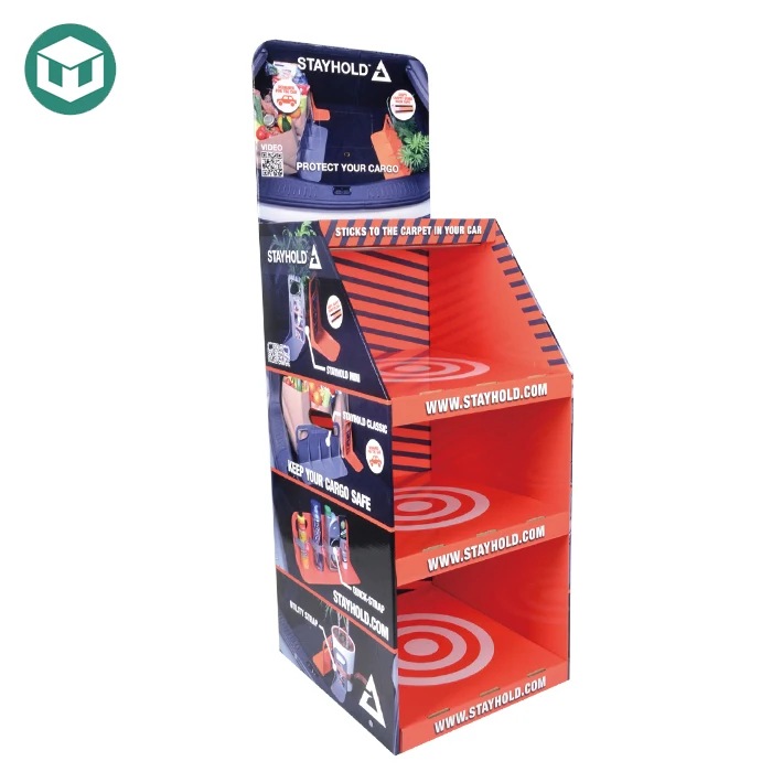 Strong Cardboard Hardware Store Use Power Tool Display Stand