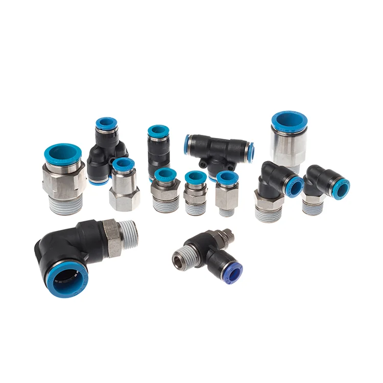 All sizes pneumatic fittings air quick connect pipe fittings pneumatic fitting push