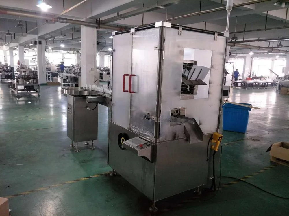 
LZH-120P Vertical Automatic Vertical Round Bottle Carton Box Packing Machine 