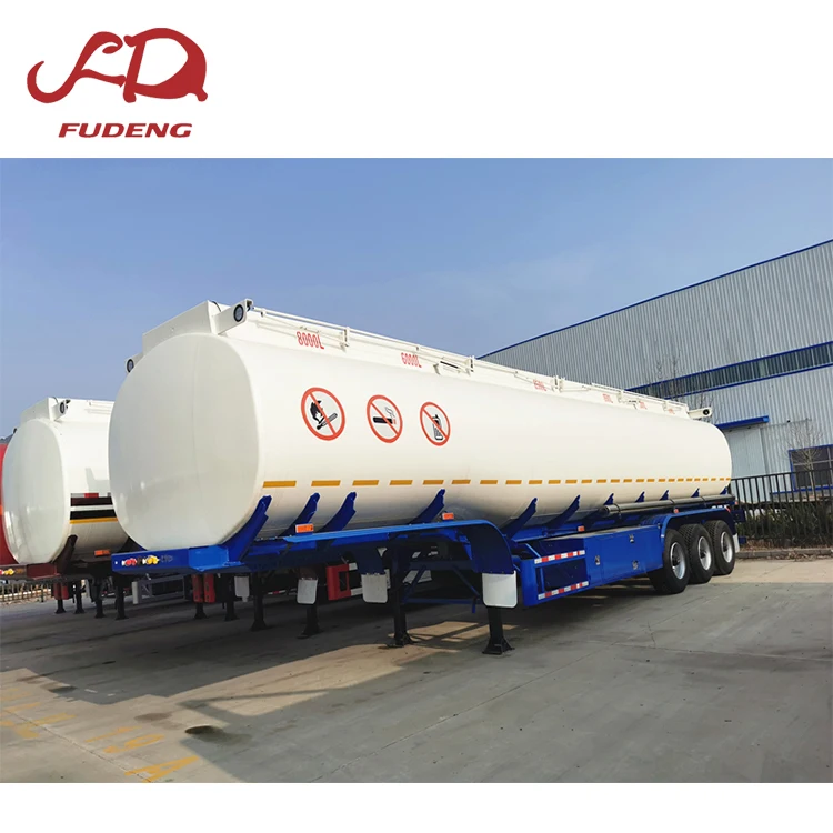 High quality China Manufacturer Customized Fuel Tanker Semi Trailer for Africa road condition on sale