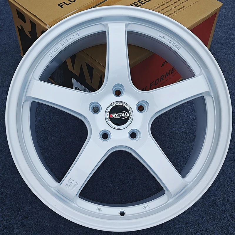 R35 Available Stock Design Manufacture Rims Five Spoke Pcd 114.3 5 Holes 17 18 19 20 Inch Flow Forming Wheel