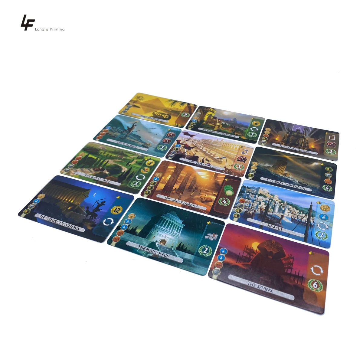
Wholesale High quality Ludo Adult 7 Wonders Board Games With Factory Price 