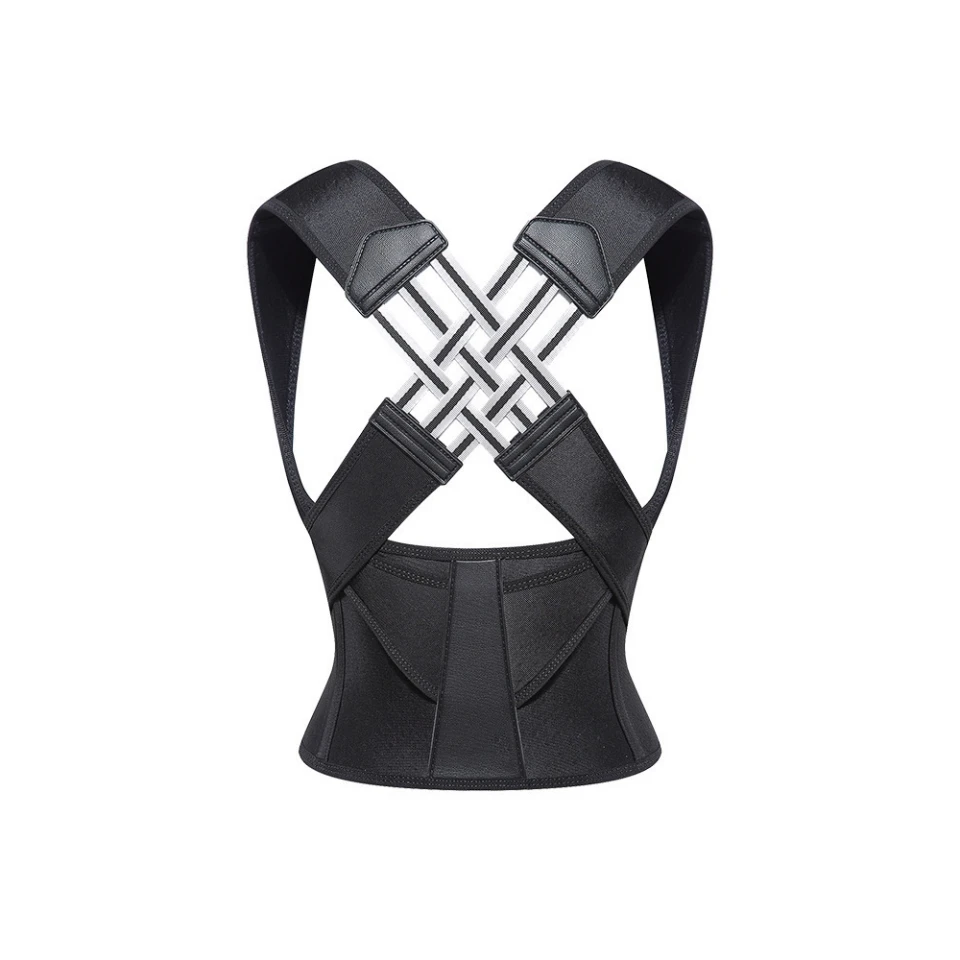 2024 new straightening belt powerful back strap for men and women back stretch neck posture corrector