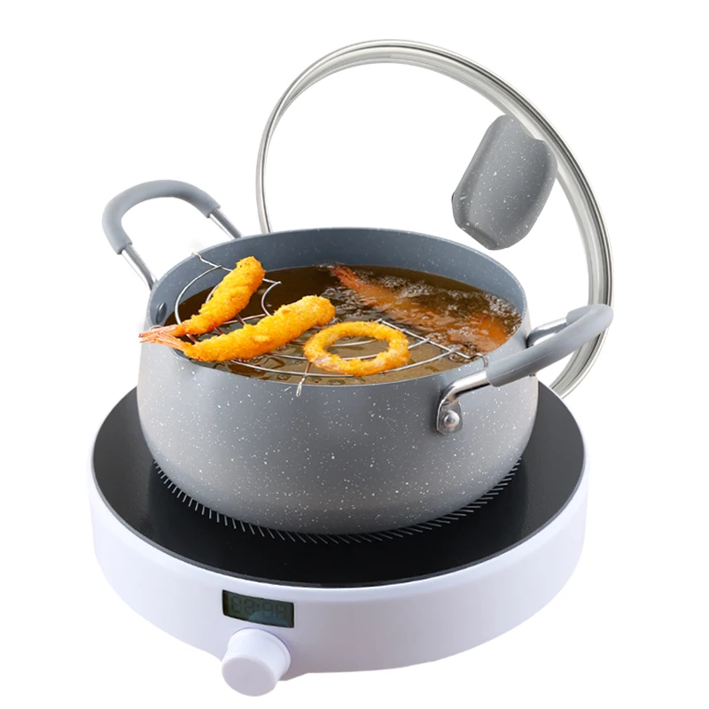 Wholesale Non Stick Soup Pot Heating Milk Stock pot with Handles