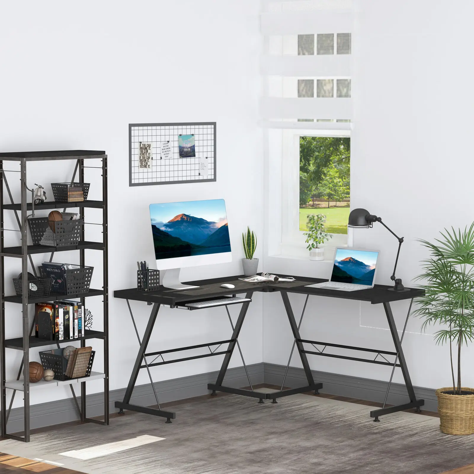 New Carbon Fiber Electric Gaming Desk with Rgb Lighting Electric Competition Player Table for Gamer