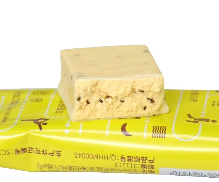 
Private Label OEM Delicious Protein Bar Customized Label (30 g)-Banana Milk Flavor 