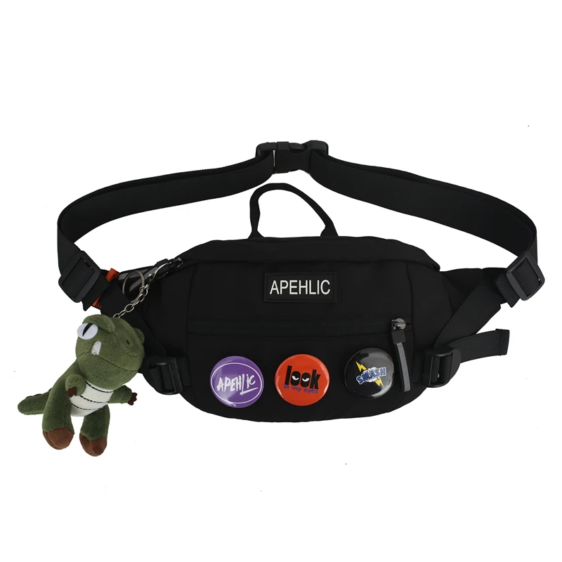 
Wholesalel Crossbody Bag Fashion Canvas Waist Bag Single Shoulder Chest bag 